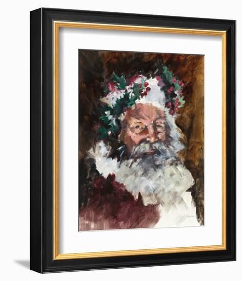 Father Christmas-Avery Tillmon-Framed Art Print