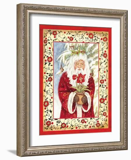 Father Christmas-Gwendolyn Babbitt-Framed Art Print