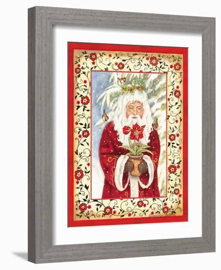 Father Christmas-Gwendolyn Babbitt-Framed Art Print