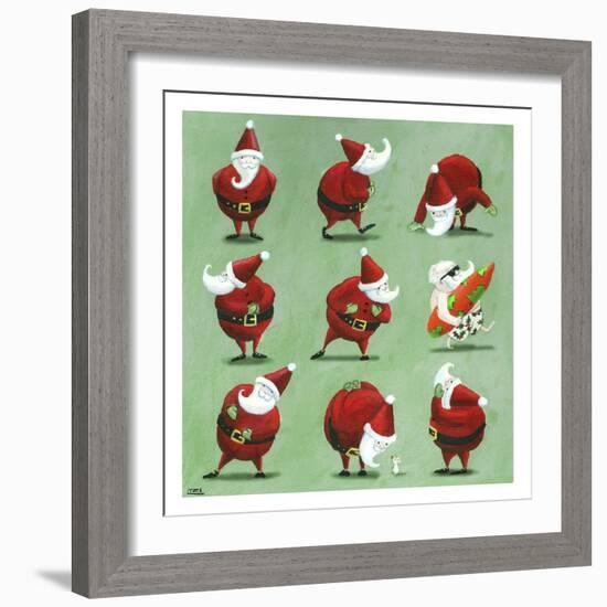 Father Christmas-Louise Tate-Framed Giclee Print