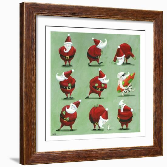 Father Christmas-Louise Tate-Framed Giclee Print