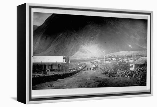 Father Damien's Funeral-Library of Congress-Framed Premier Image Canvas