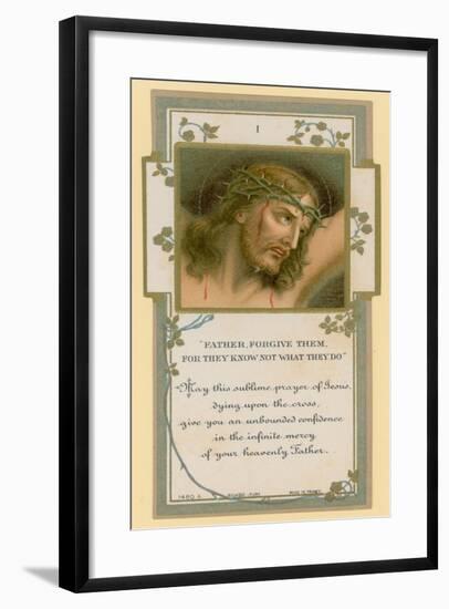 Father, Forgive Them for They Know Not What They Do-null-Framed Giclee Print