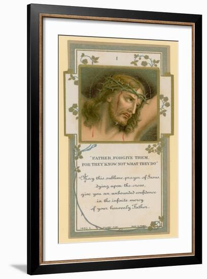 Father, Forgive Them for They Know Not What They Do-null-Framed Giclee Print