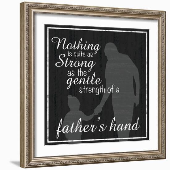 Father Hand-Lauren Gibbons-Framed Art Print