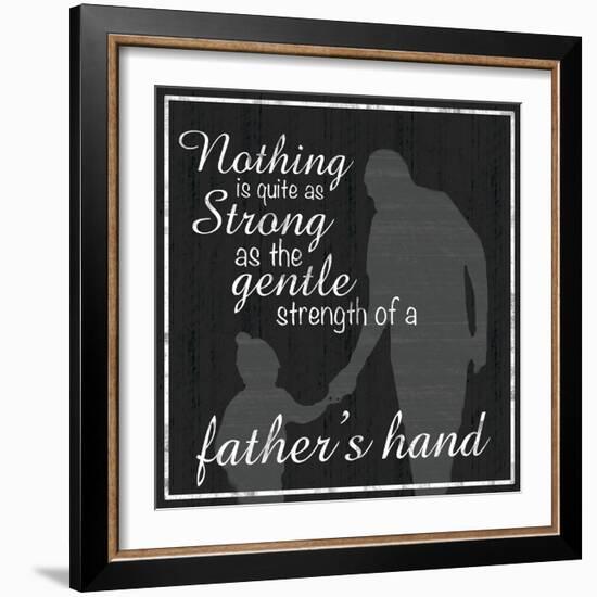 Father Hand-Lauren Gibbons-Framed Art Print