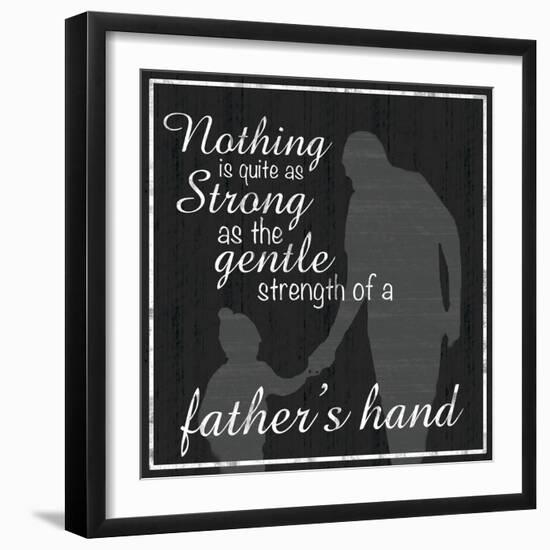 Father Hand-Lauren Gibbons-Framed Art Print