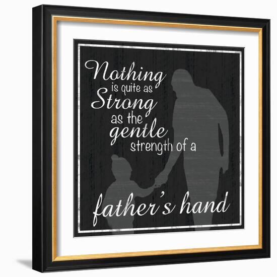 Father Hand-Lauren Gibbons-Framed Art Print