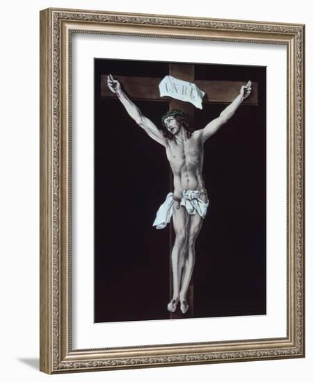 Father, into Thy Hands I Commend My Spirit-Currier & Ives-Framed Giclee Print