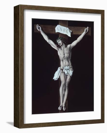 Father, into Thy Hands I Commend My Spirit-Currier & Ives-Framed Giclee Print