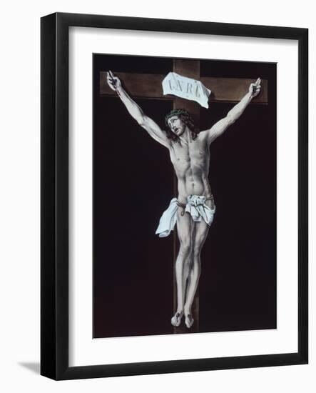 Father, into Thy Hands I Commend My Spirit-Currier & Ives-Framed Giclee Print