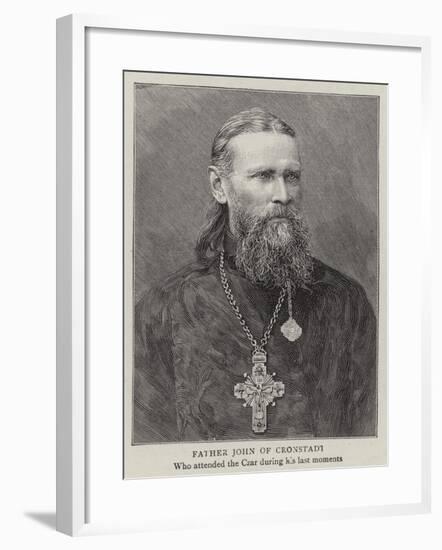 Father John of Cronstadt-null-Framed Giclee Print