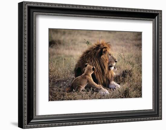 Father Knows Best-Art Wolfe-Framed Art Print