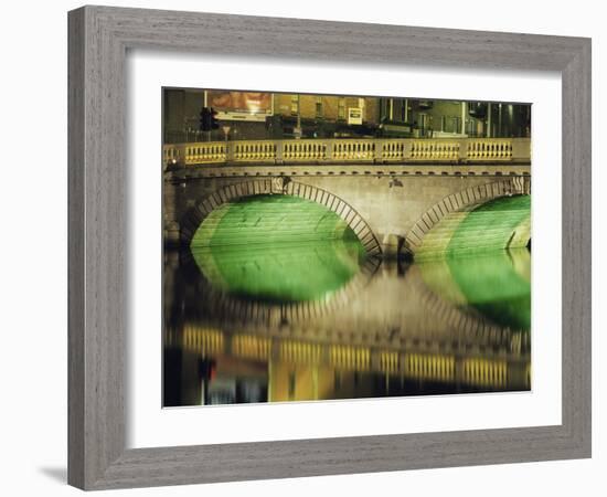 Father Mathew Bridge, Dublin, Ireland-null-Framed Photographic Print