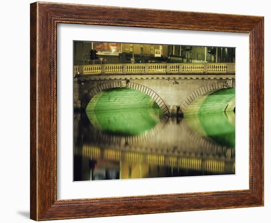 Father Mathew Bridge, Dublin, Ireland-null-Framed Photographic Print