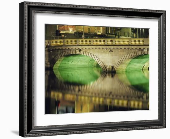 Father Mathew Bridge, Dublin, Ireland-null-Framed Photographic Print