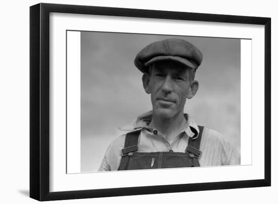 Father of Landless Sharecropper Family-Dorothea Lange-Framed Art Print