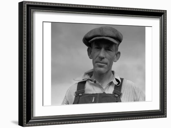 Father of Landless Sharecropper Family-Dorothea Lange-Framed Art Print