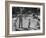 Father Playing in Yard with His Children-Wallace Kirkland-Framed Photographic Print