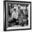 Father Playing with His Child During a Picnic-Allan Grant-Framed Photographic Print