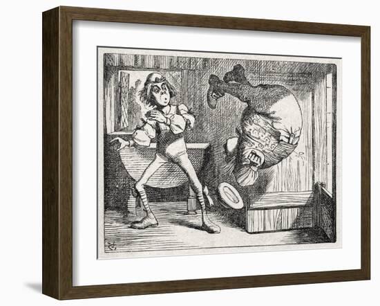 Father William and the-John Tenniel-Framed Giclee Print