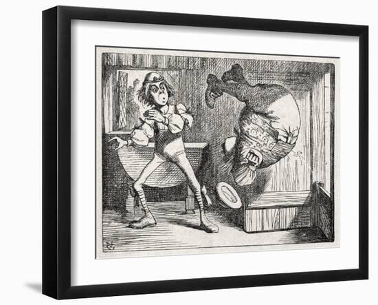 Father William and the-John Tenniel-Framed Giclee Print