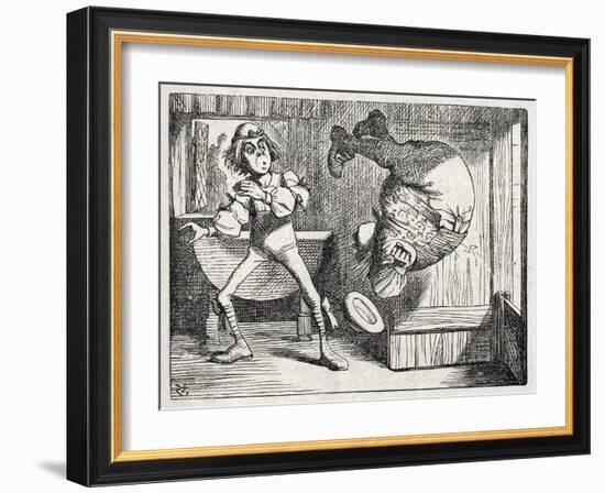 Father William and the-John Tenniel-Framed Giclee Print