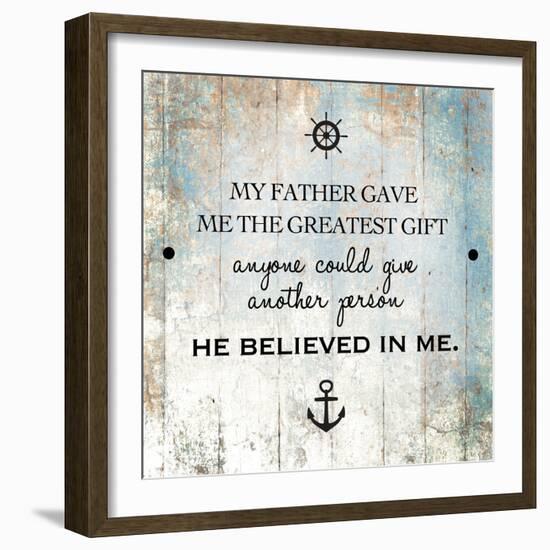 Fatherday 2-Victoria Brown-Framed Art Print