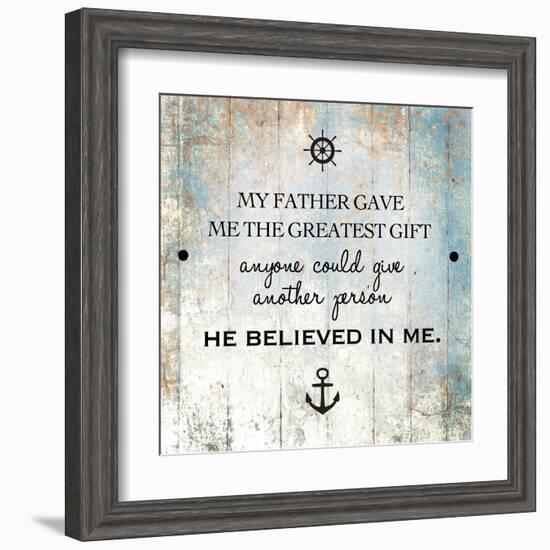 Fatherday 2-Victoria Brown-Framed Art Print