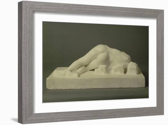 Fatigue, C.1887 (Marble) (See also 406856)-Auguste Rodin-Framed Giclee Print