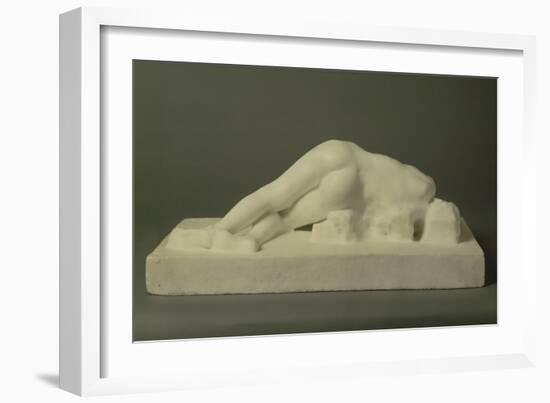 Fatigue, C.1887 (Marble) (See also 406856)-Auguste Rodin-Framed Giclee Print