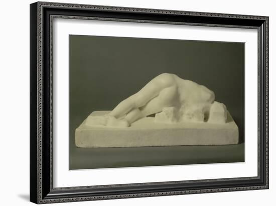 Fatigue, C.1887 (Marble) (See also 406856)-Auguste Rodin-Framed Giclee Print