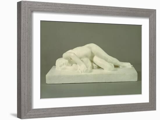 Fatigue, C.1887 (Marble) (See also 406857)-Auguste Rodin-Framed Giclee Print