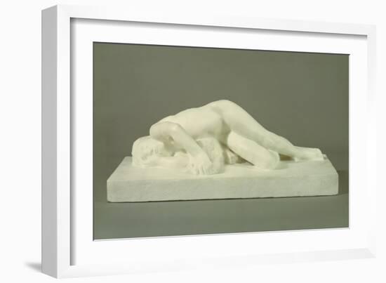 Fatigue, C.1887 (Marble) (See also 406857)-Auguste Rodin-Framed Giclee Print