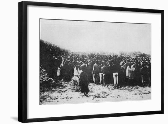 Fatima Crowd--Framed Photographic Print