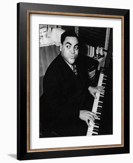 Fats Waller, American Composer and Singer-Science Source-Framed Giclee Print