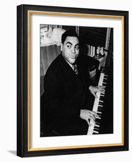 Fats Waller, American Composer and Singer-Science Source-Framed Giclee Print