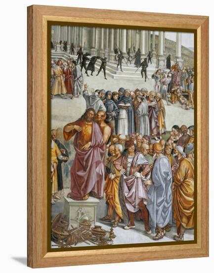 Fatti Dell'Anticristo-Luca Signorelli-Framed Premier Image Canvas