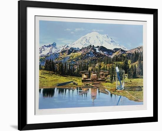 Faucet-Doug Webb-Framed Serigraph