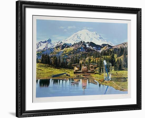 Faucet-Doug Webb-Framed Serigraph