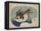 Faucon en vol-Katsushika Hokusai-Framed Premier Image Canvas