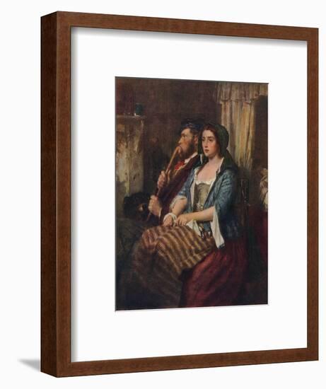 'Faults on Both Sides', 1861, (1911)-Thomas Faed-Framed Premium Giclee Print