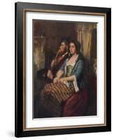 'Faults on Both Sides', 1861, (1911)-Thomas Faed-Framed Giclee Print