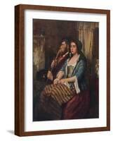 'Faults on Both Sides', 1861, (1911)-Thomas Faed-Framed Giclee Print