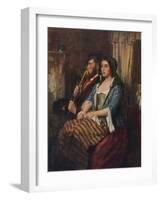 'Faults on Both Sides', 1861, (1911)-Thomas Faed-Framed Giclee Print