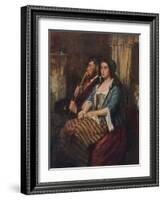 'Faults on Both Sides', 1861, (1911)-Thomas Faed-Framed Giclee Print