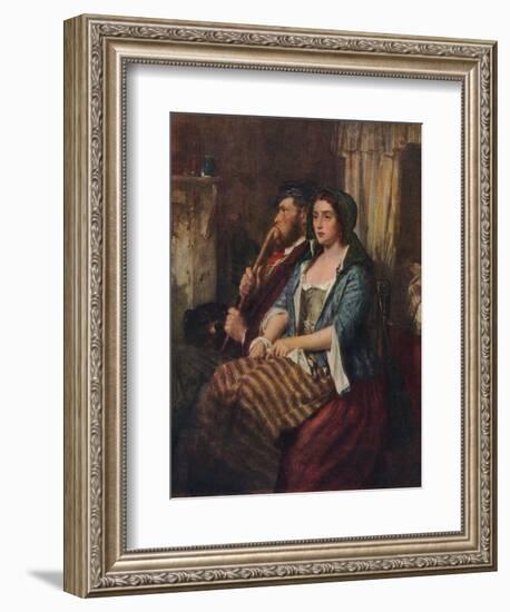 'Faults on Both Sides', 1861, (1911)-Thomas Faed-Framed Giclee Print