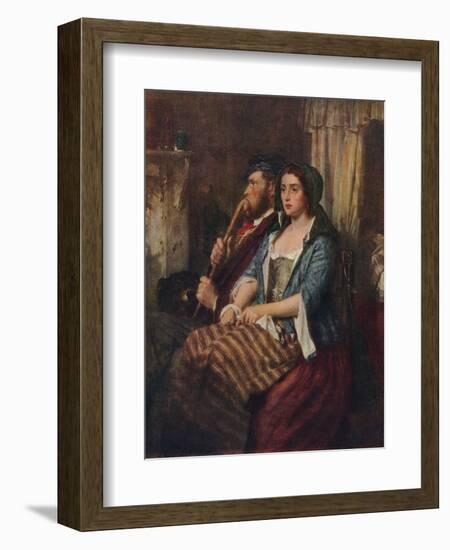 'Faults on Both Sides', 1861, (1911)-Thomas Faed-Framed Giclee Print