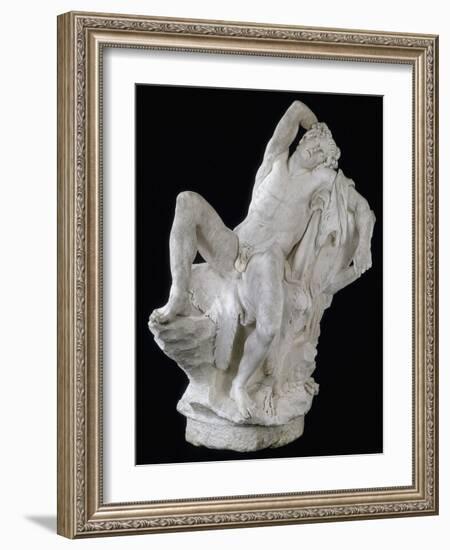 Faune endormi-Edme Bouchardon-Framed Giclee Print