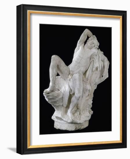 Faune endormi-Edme Bouchardon-Framed Giclee Print